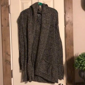 Eddie Bauer hooded cardigan S